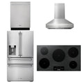 36 Induction Cooktop, Range Hood, Refrigerator, Dishwasher V245228