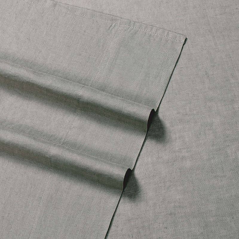 California King Flax Linen Sheet Set P9151