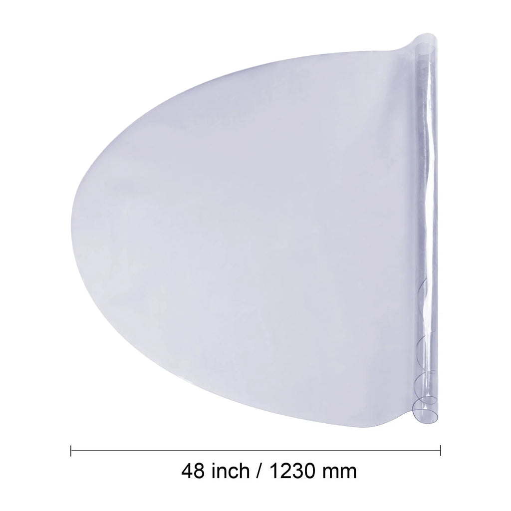 48 Inch Round Clear PVC Table Protector P8578