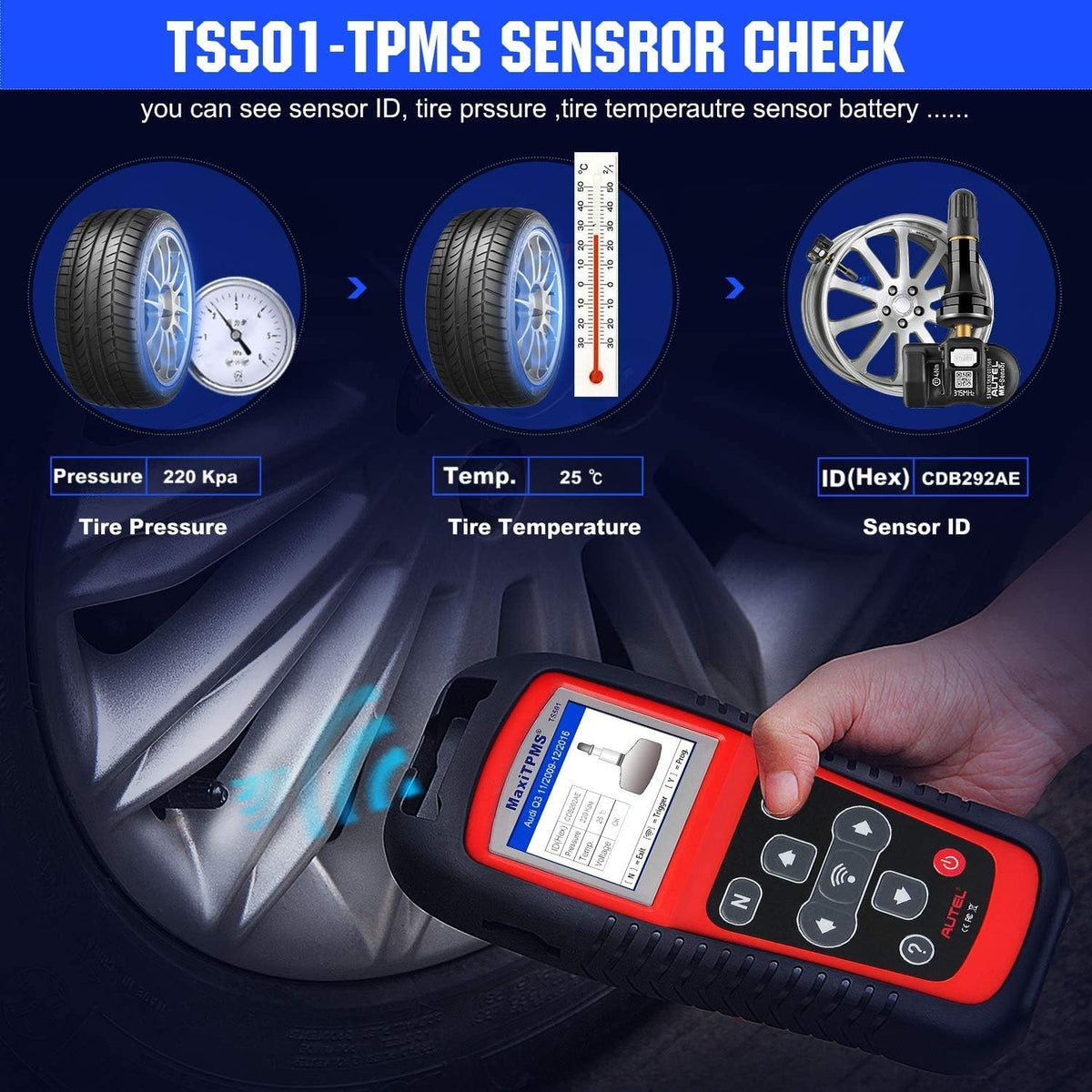 TPMS Relearn Automotive Scan Tool J137067