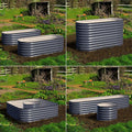 Galvanized Raised Garden Beds M273