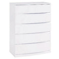 White High Gloss Chest M5387