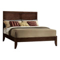 Queen Panel Bed Frame in Espresso with Headboard A568