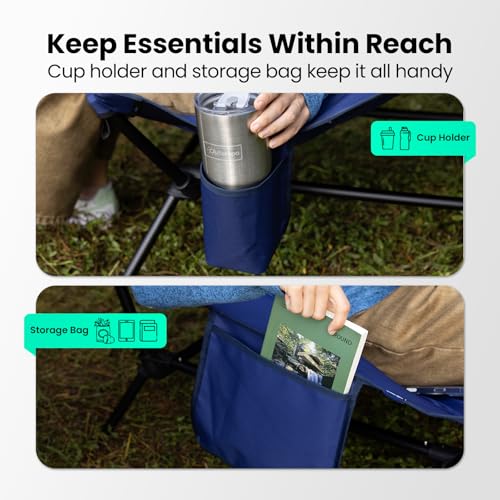Ultralight Aluminum Mesh High Back Camping Chair U2492