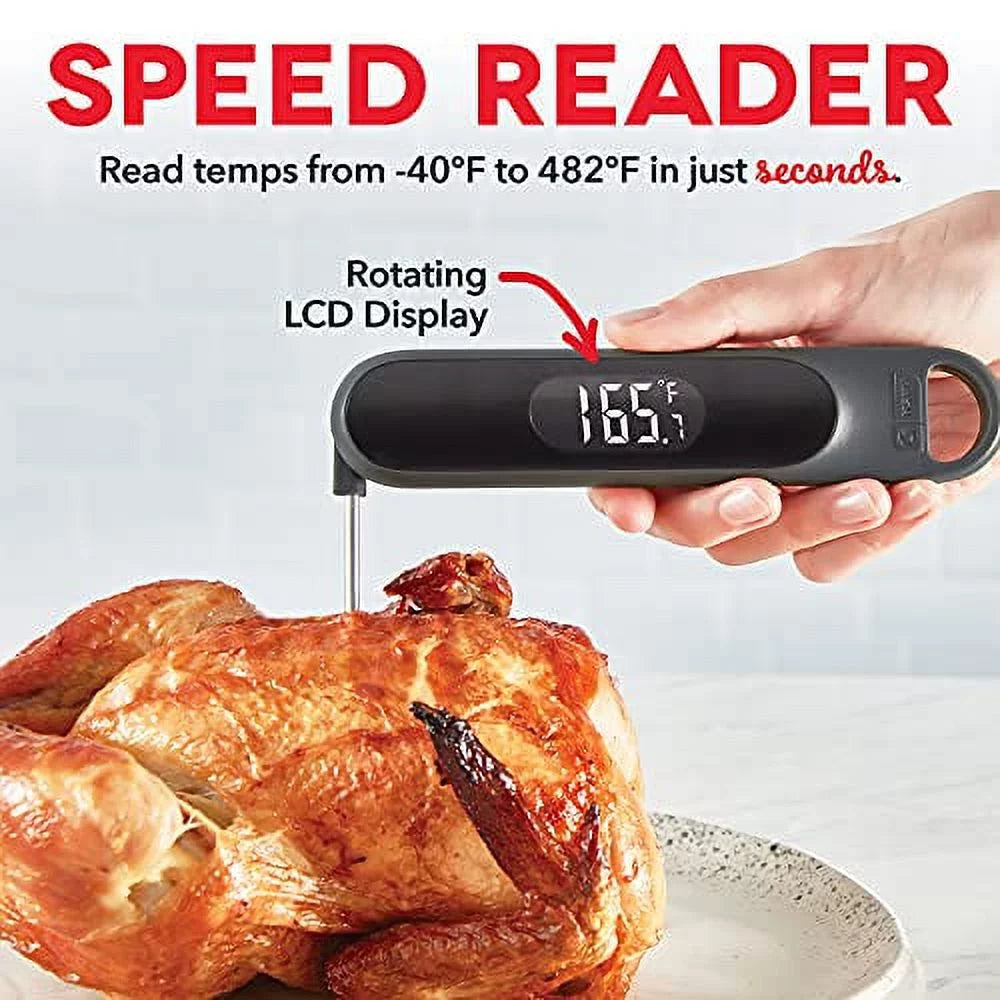 Waterproof Digital LCD Meat Thermometer I98617