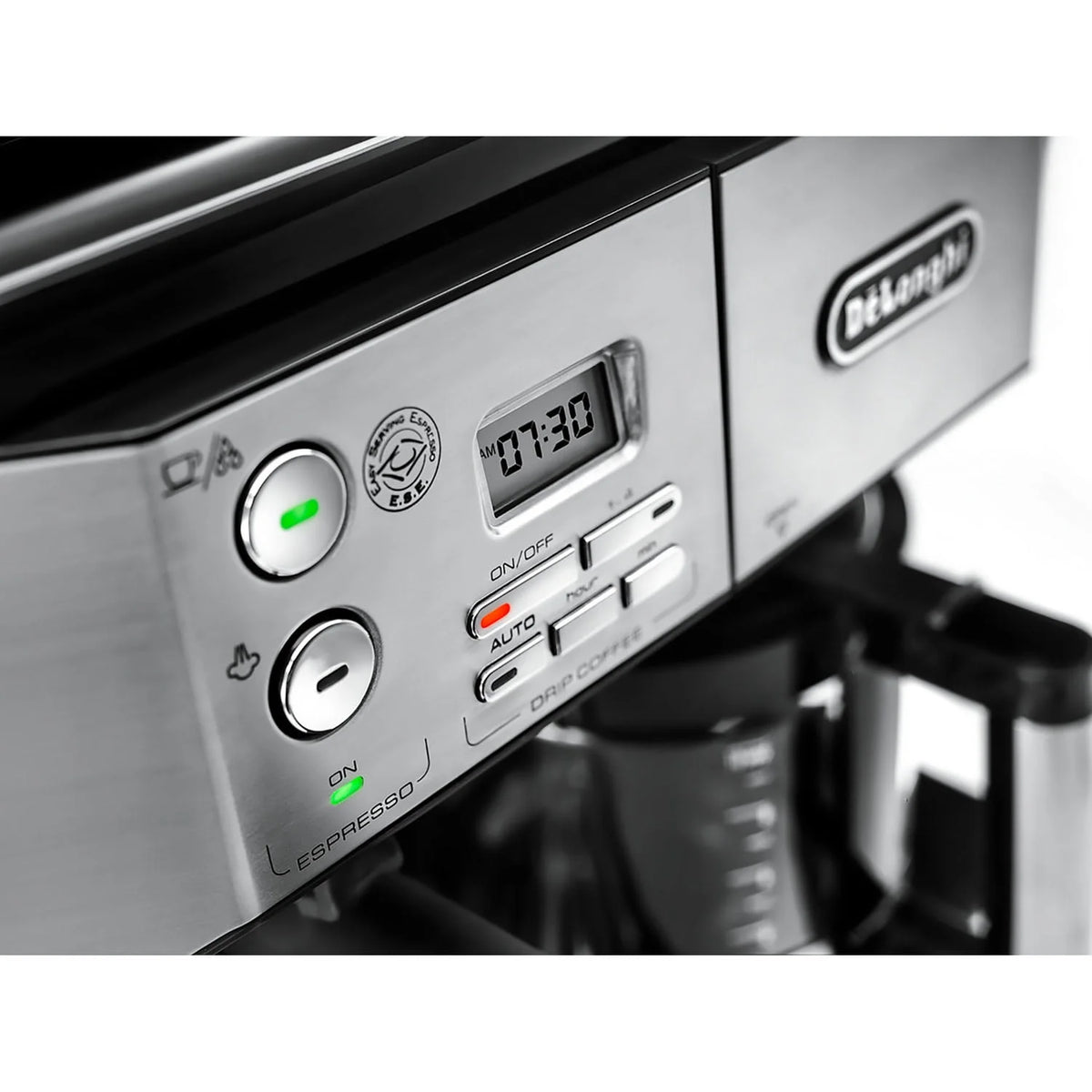 Black Silver Combi Coffee Machine Q30900