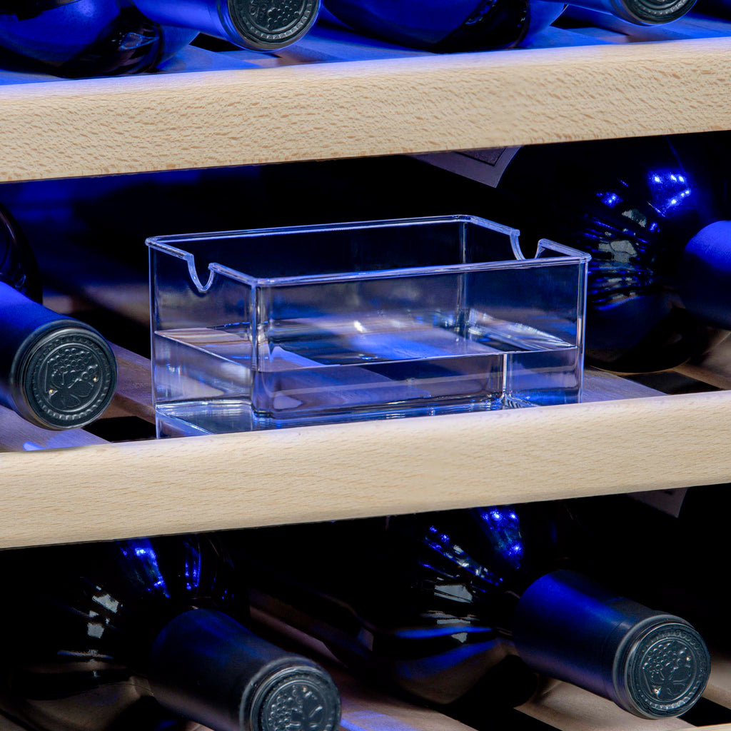 29 Bottle Dual Zone Stainless Steel Wine Refrigerator D547