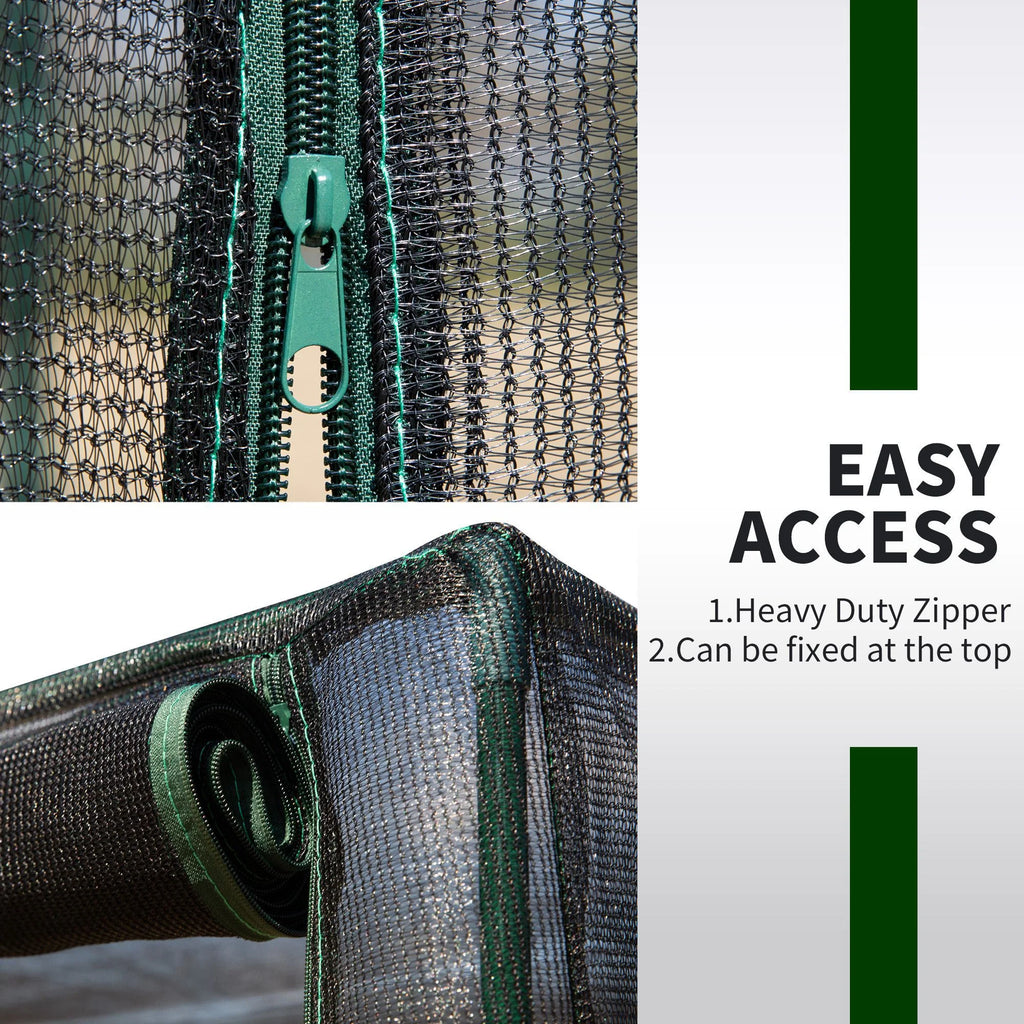 Outdoor Walk-in Crop Cage with HDPE Cover K986