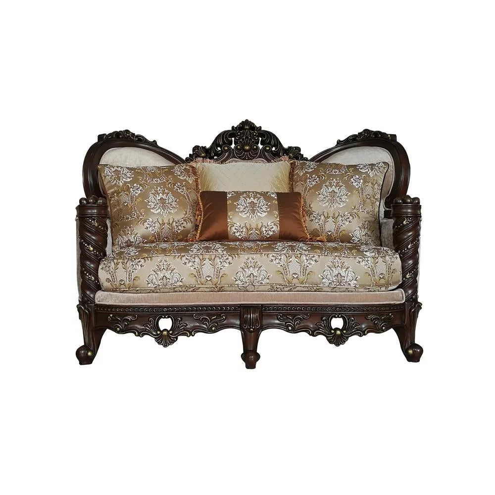 Dark Walnut Loveseat K611