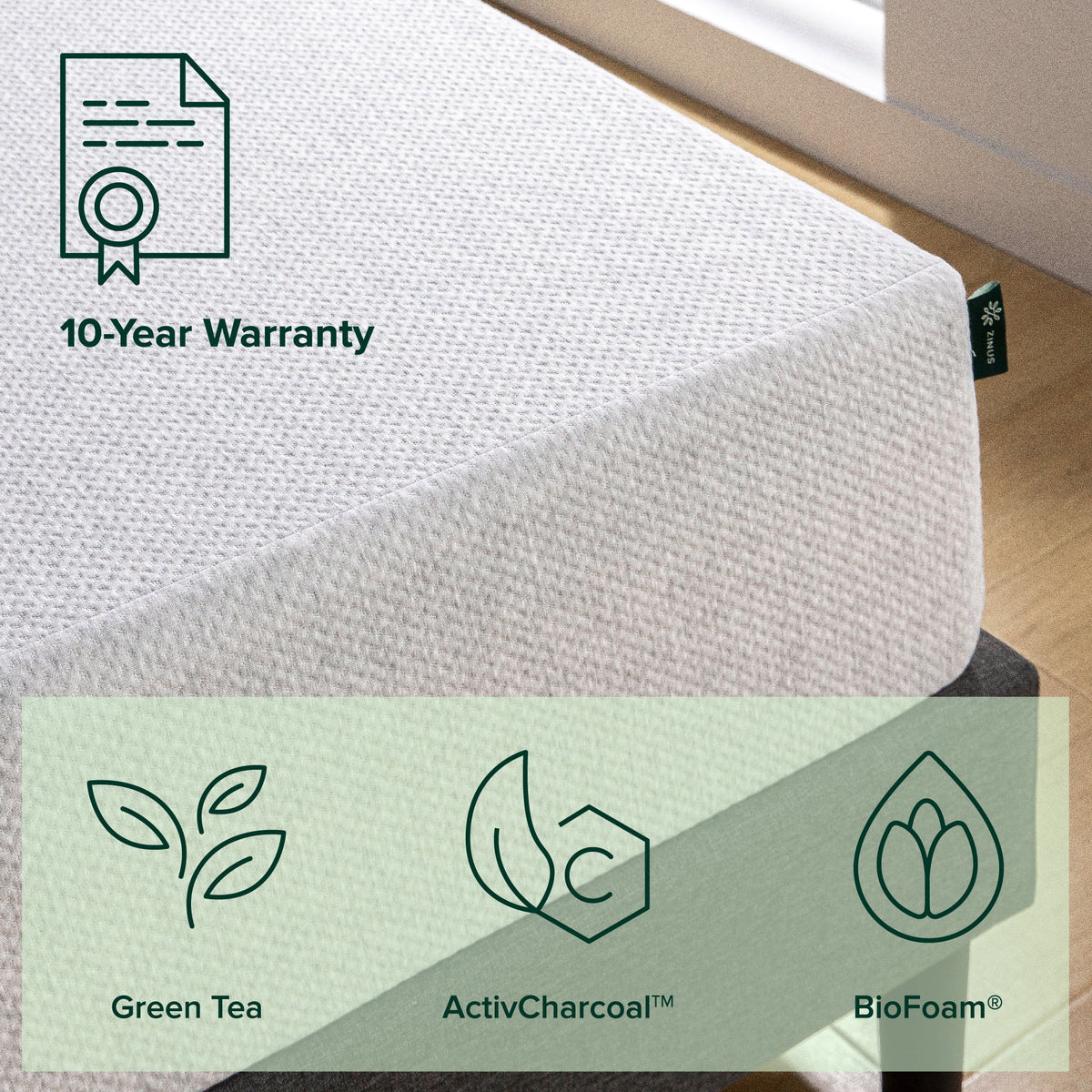 12 Memory Foam Queen Mattress B8480