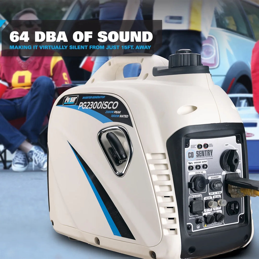 2,300-Watt Gas-Powered Inverter Generator Q37423