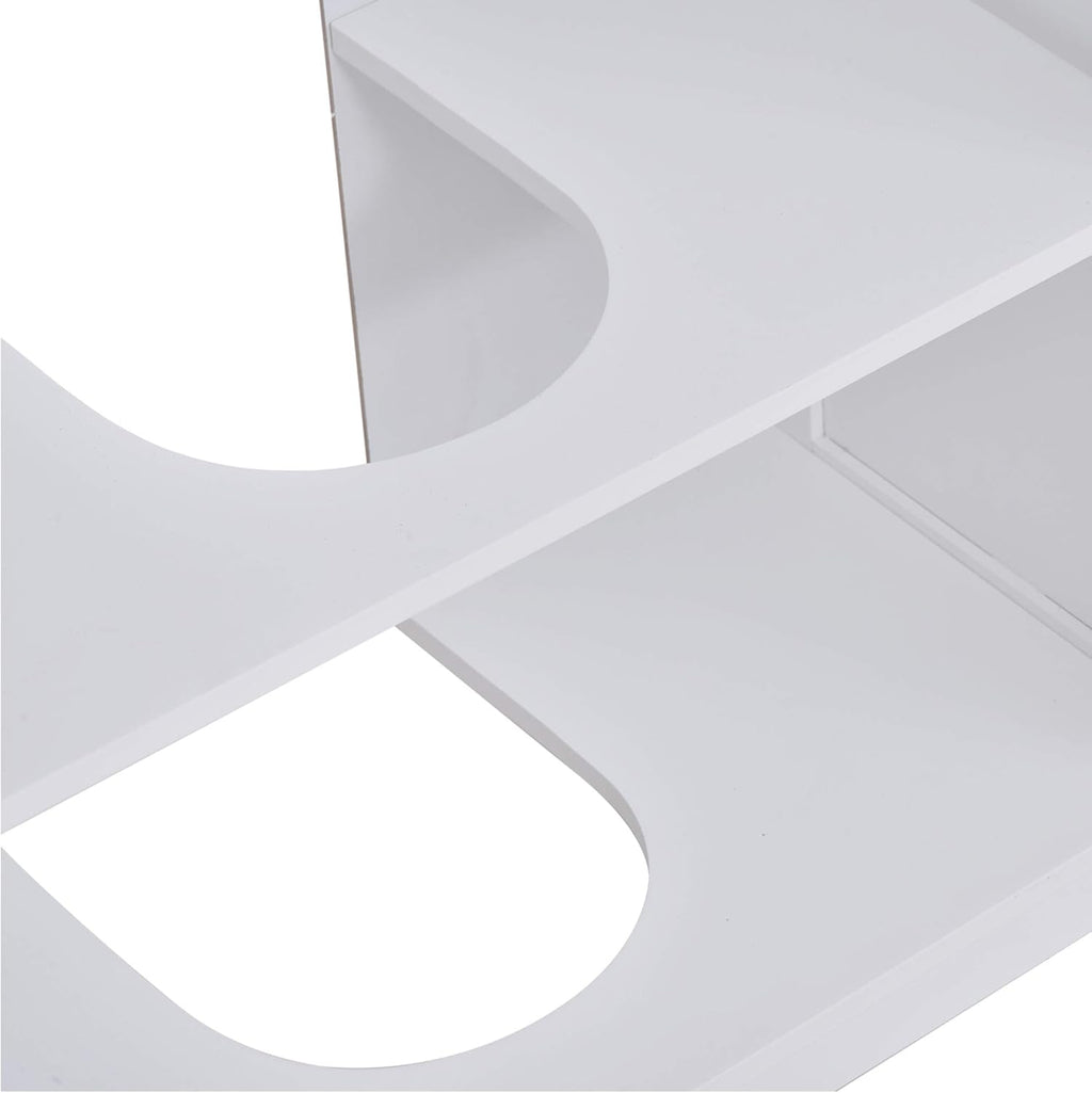 White and Grey Under-Sink Bathroom Vanity Cabinet W966762