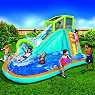 Inflatable Water Slide with Built in Sprinkler and Blower W626224