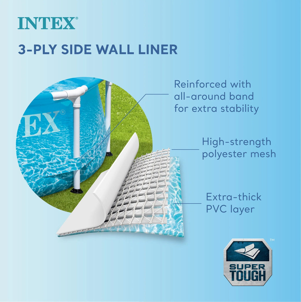 10' x 30 Above Ground Steel Frame Swimming Pool K3966
