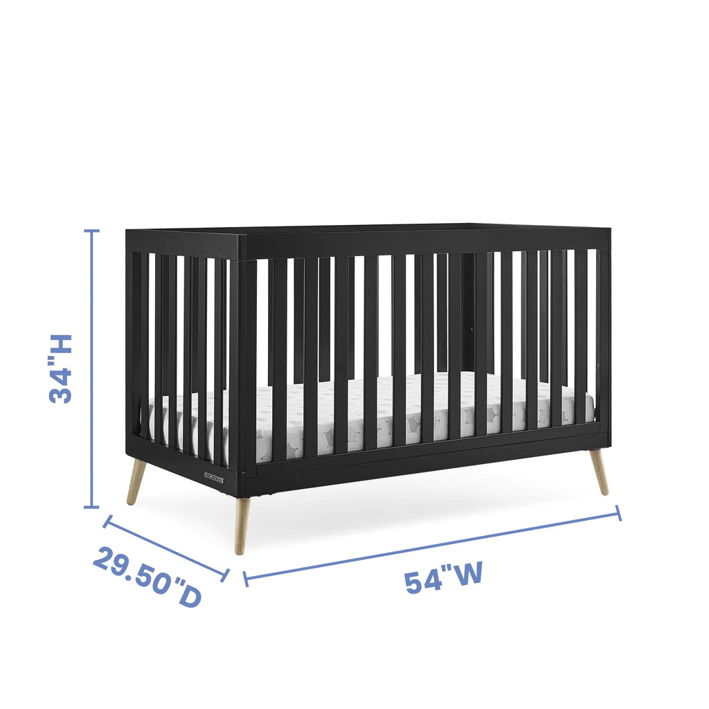 4-in-1 Convertible Baby Crib V6421
