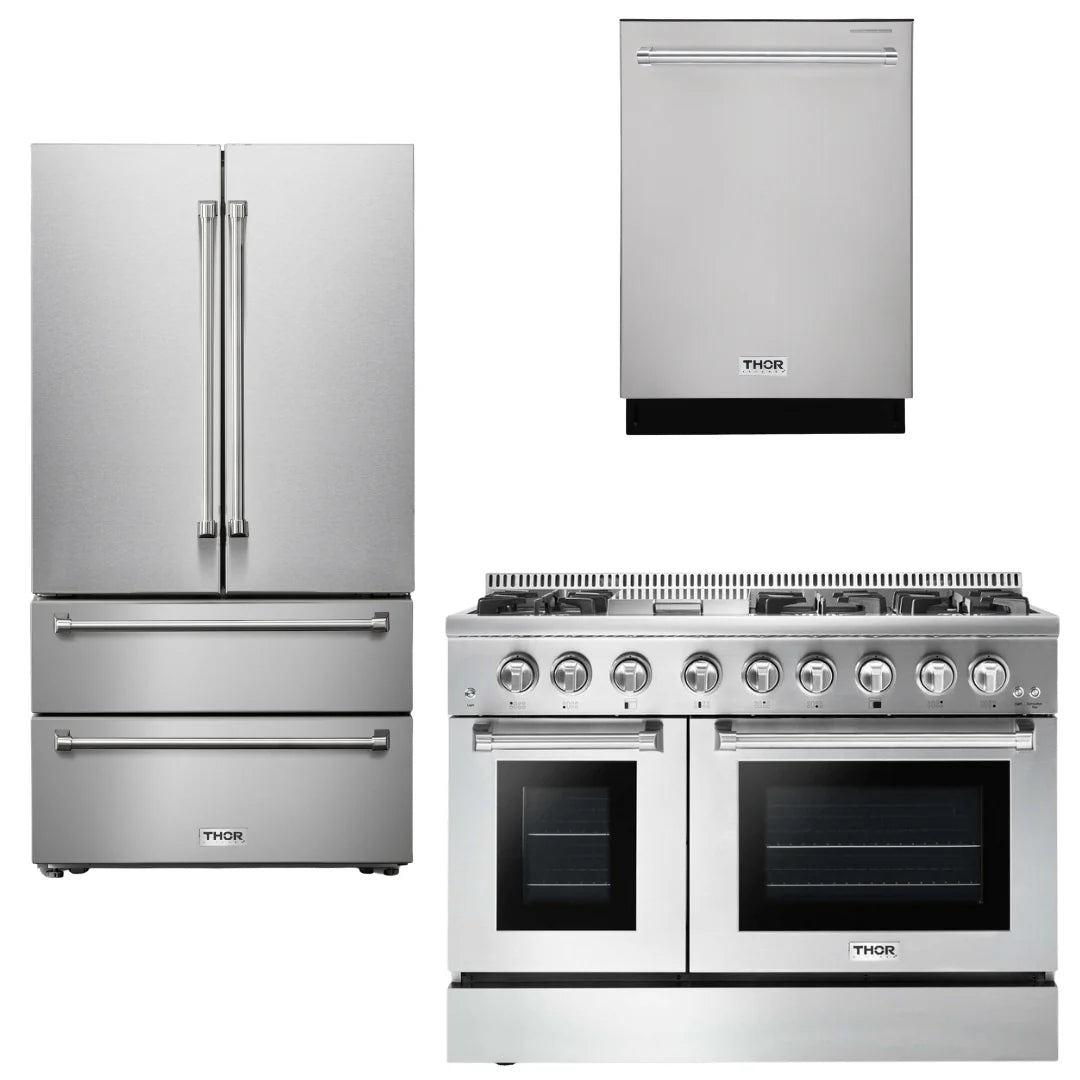 48 Dual Fuel Range Refrigerator Dishwasher C7731