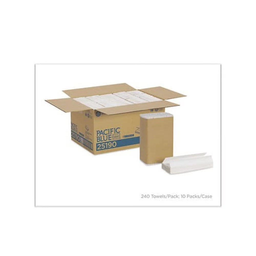 Blue Basic C-Fold Paper Towel 240/Pack A213746