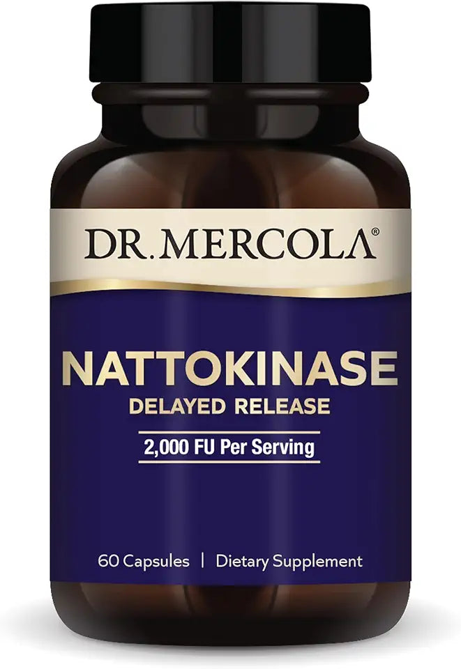 Nattokinase 2,000 FU Dietary Supplement 60 Tablets S1121
