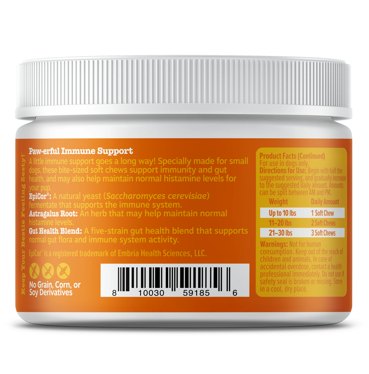 Lamb Flavor Soft Chews for Small Dogs I709