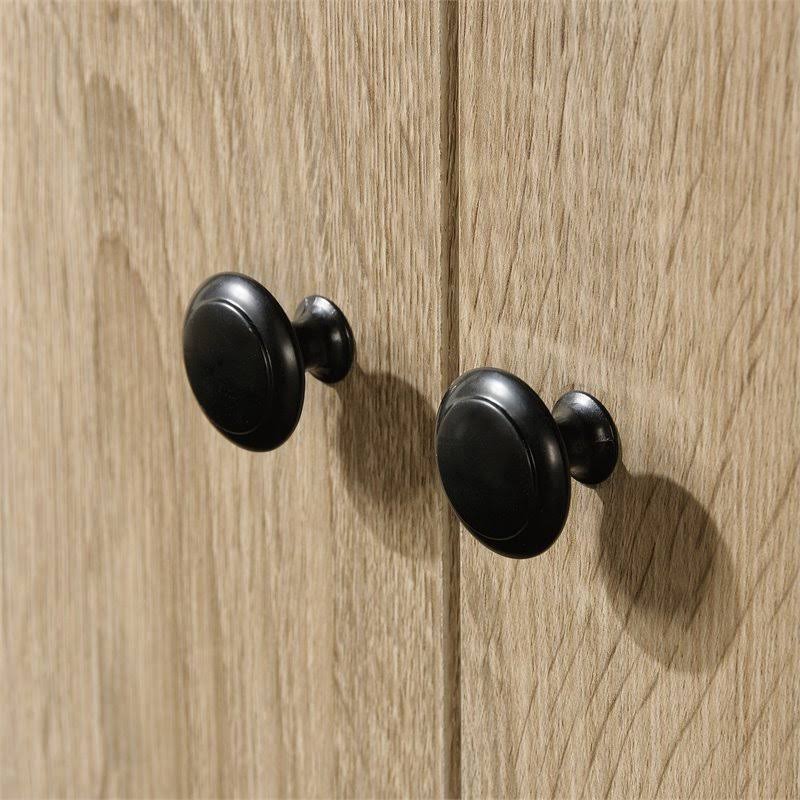 Tall Wood Storage Cabinet J381370