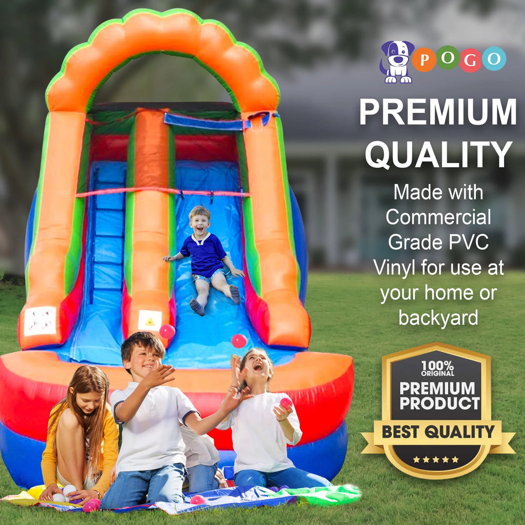 Inflatable Water Slide with Blower, 12 ft I28113