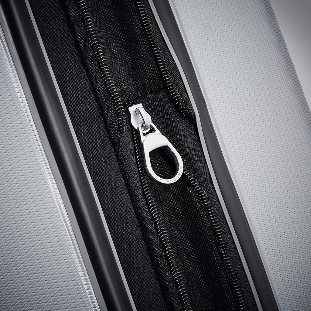 Hardside Luggage with Spinners 2-Piece Set Silver R4373