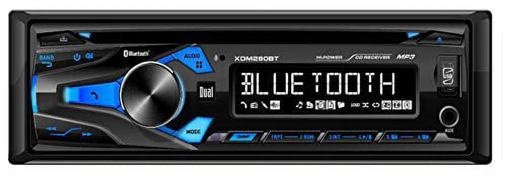 AM/FM/CD Single DIN Car Stereo Receiver with Bluetooth O7247