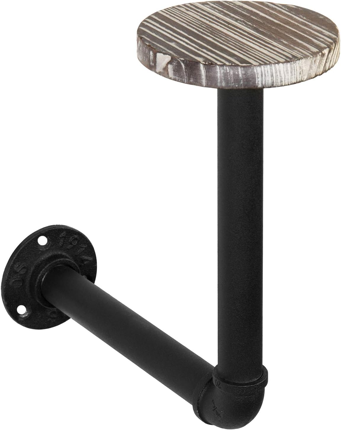 Rustic Brown Wood Hat Rack for Wall Z69504