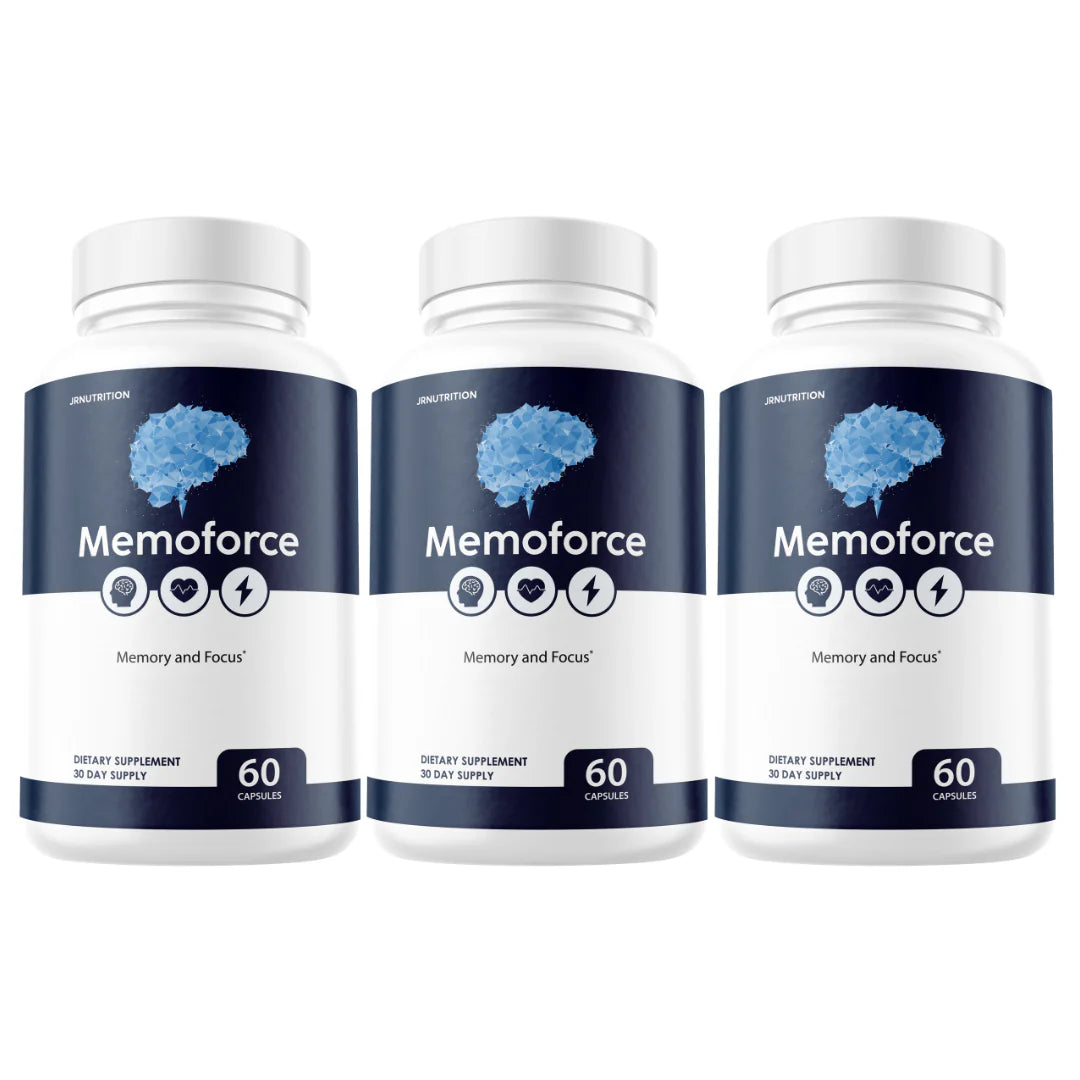 Brain Health Booster Memory Cognitive Health & Wellness 3 Bottles Q828