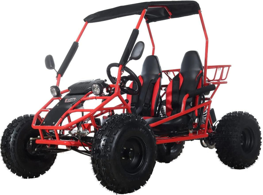 125cc Gas Powered Go Kart 3 Semi-Automatic Transmission with Reverse I330