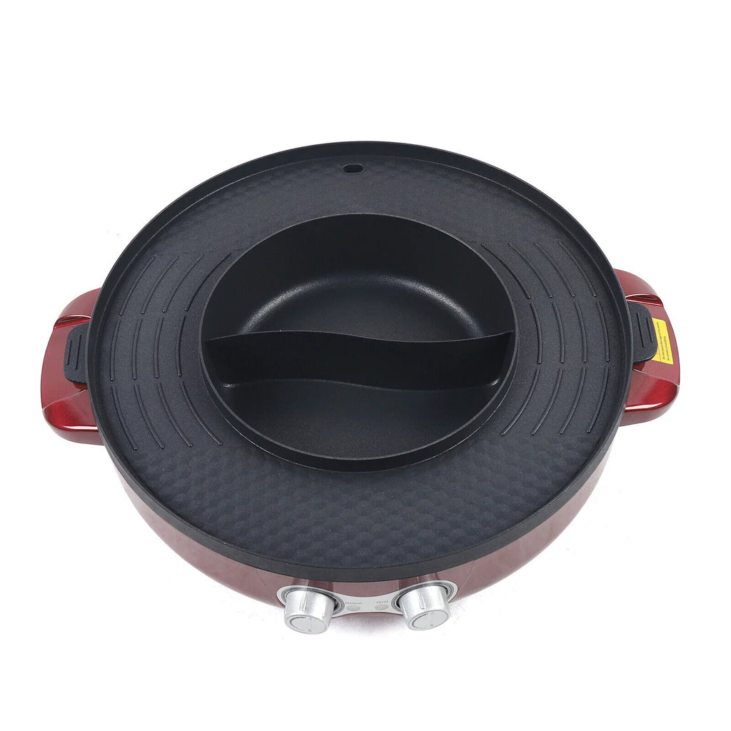 2 In 1 Electric Grill & Hot Pot 2200W O49911