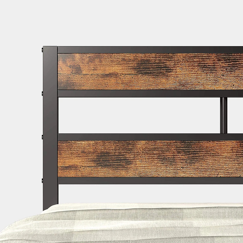Queen Metal Bed Frame with Headboard I928