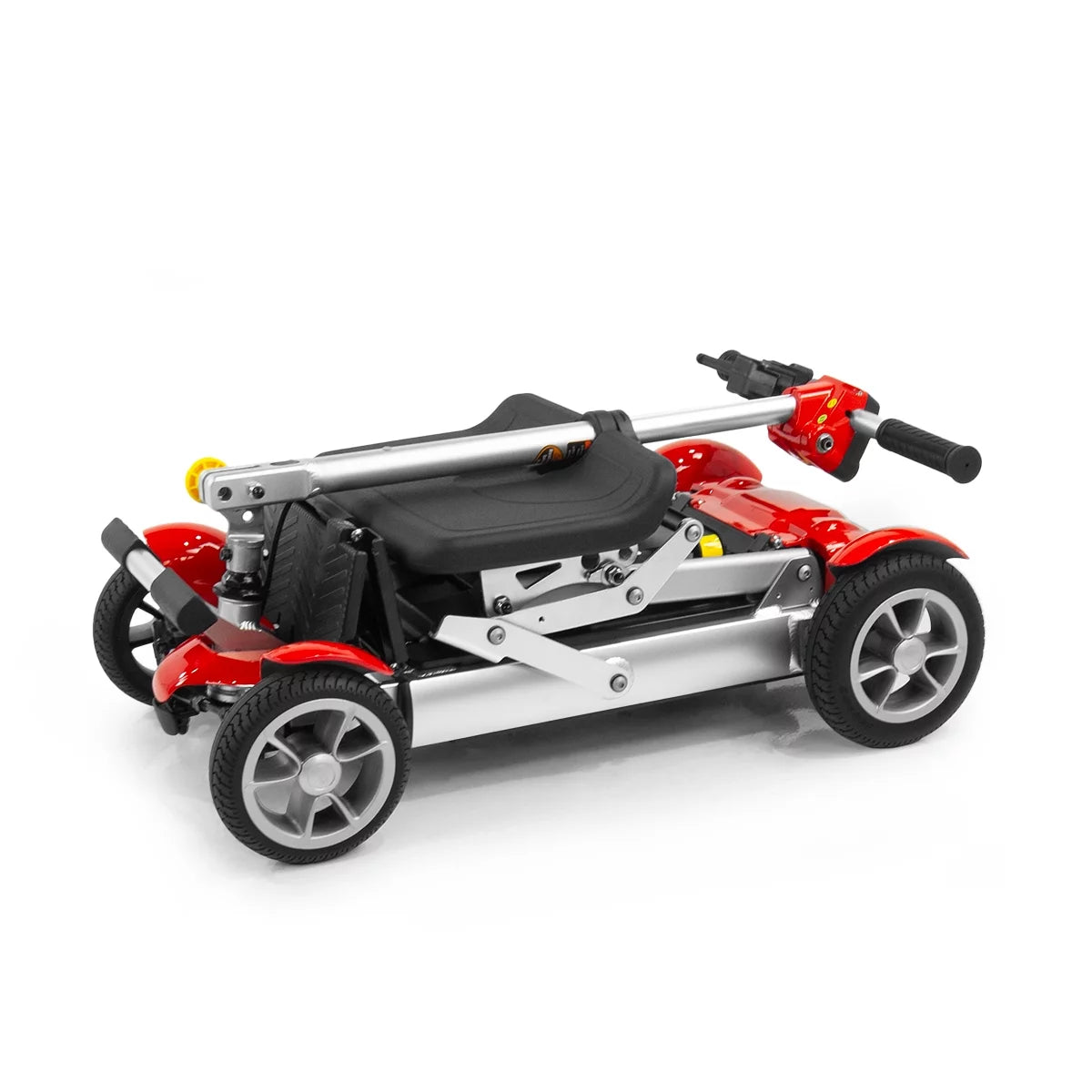 Red Collapsible 4 Wheels Mobility Scooter E6307