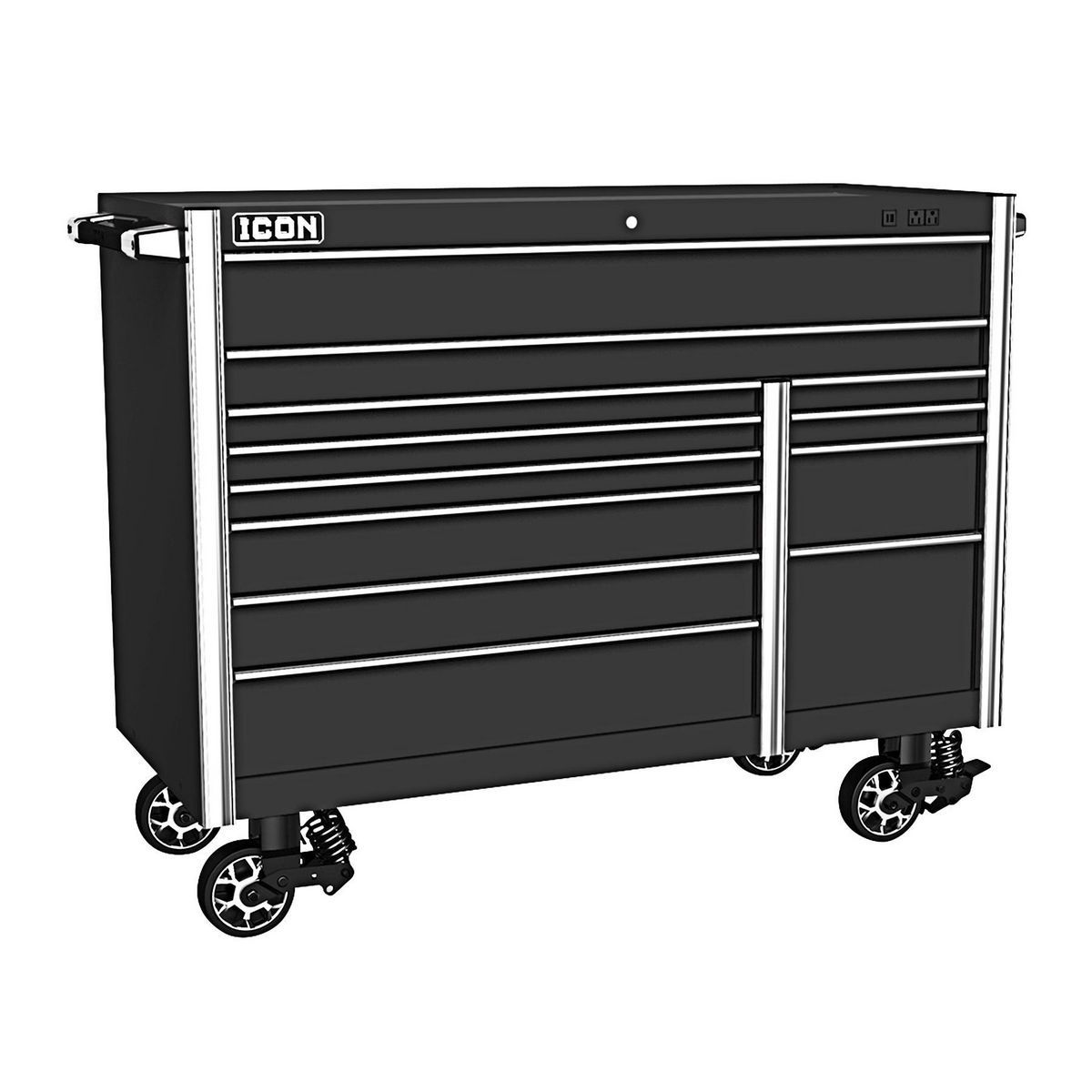 56 in. x 25 in. Red Roll Cab X26557