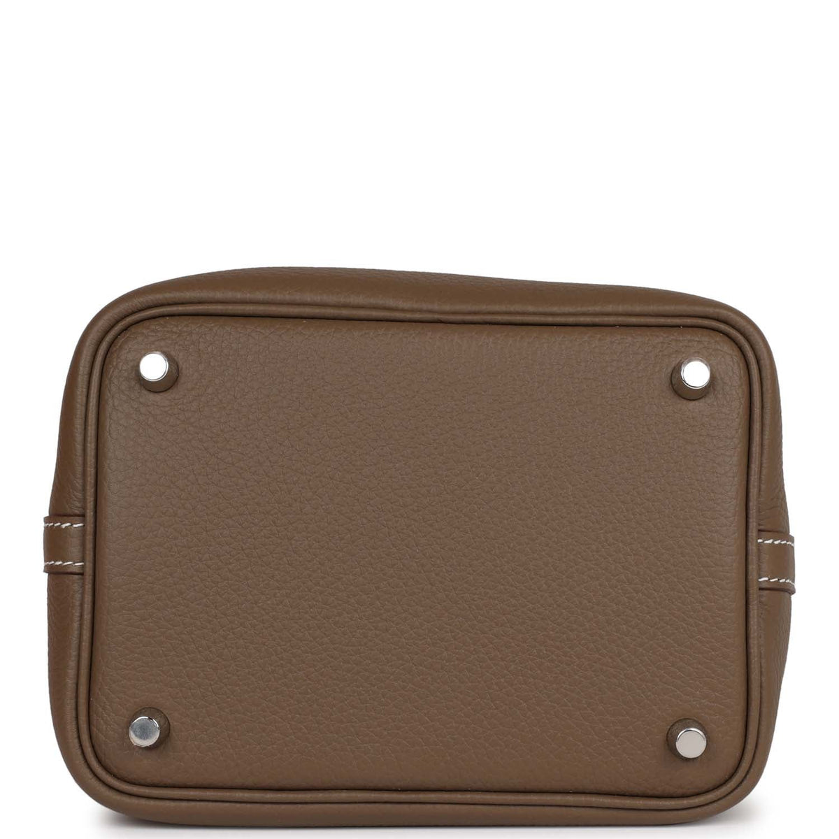 Etoupe Clemence Leather Handbag Z71083