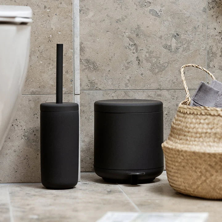 Black 4L Bath Pedal Bin W33701