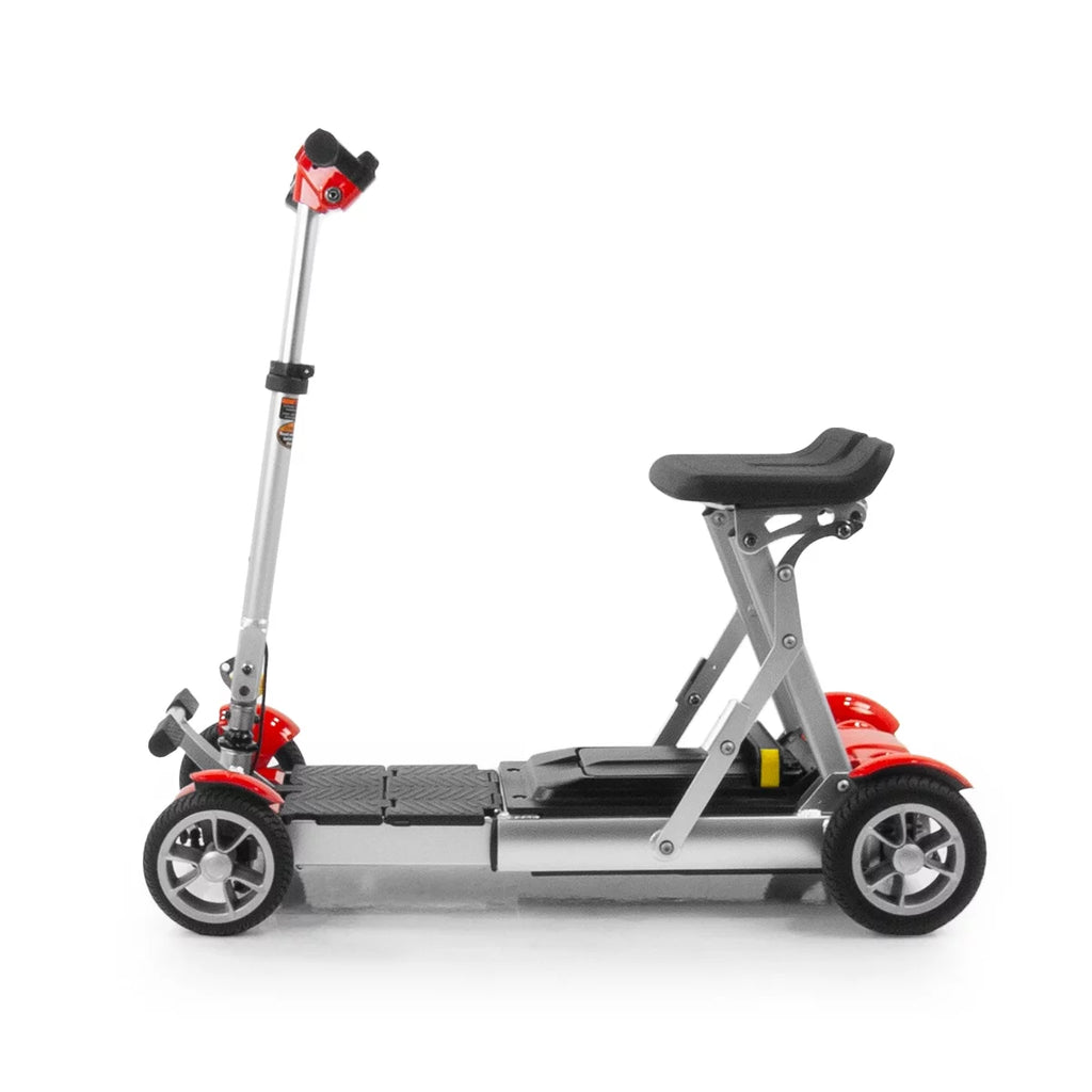 Red Collapsible 4 Wheels Mobility Scooter E6307