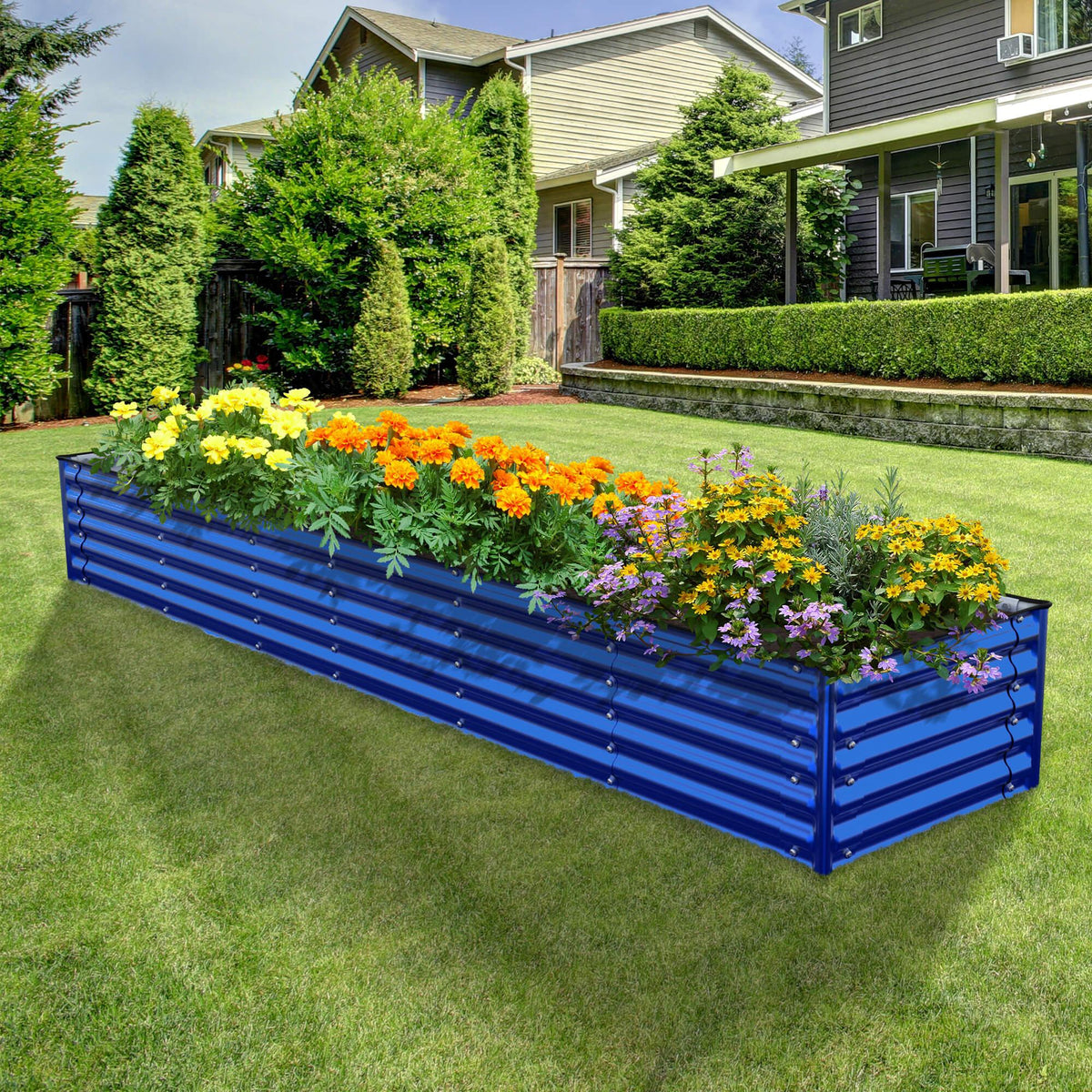 17 Tall Rectangle Raised Garden Bed P829