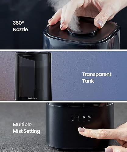 Black Cool Mist Ultrasonic Humidifier X129
