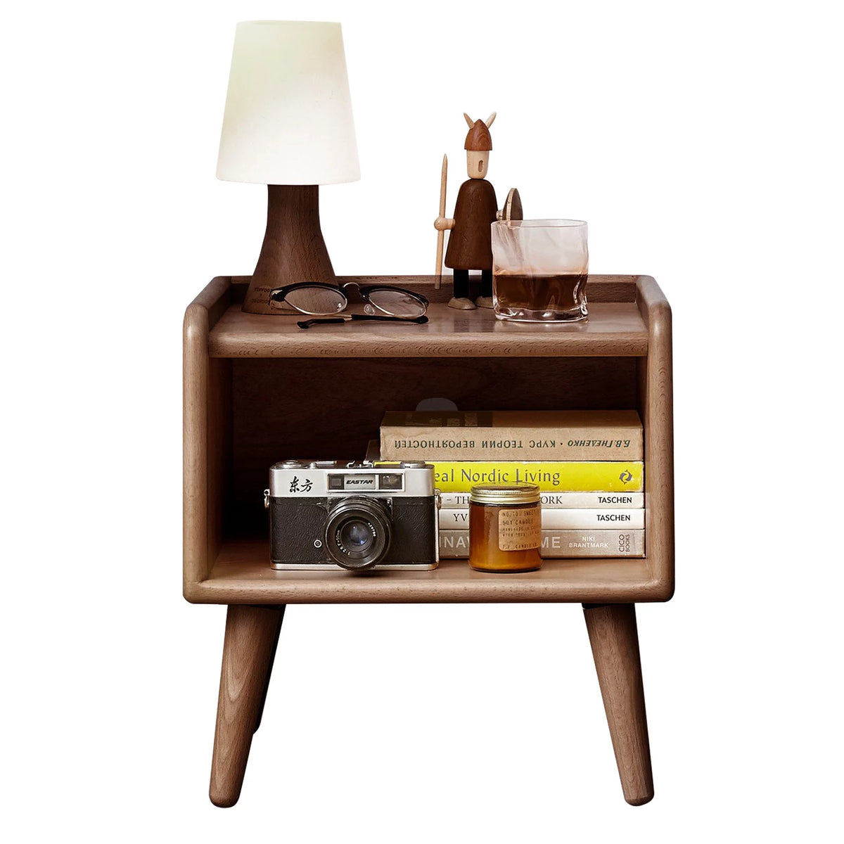 Solid Wood Nightstand F11905