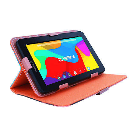 7 in. 2GB Ram 32GB Storage Android 10 Tablet with Leather Case, Holder and Pen, Purple Z9899