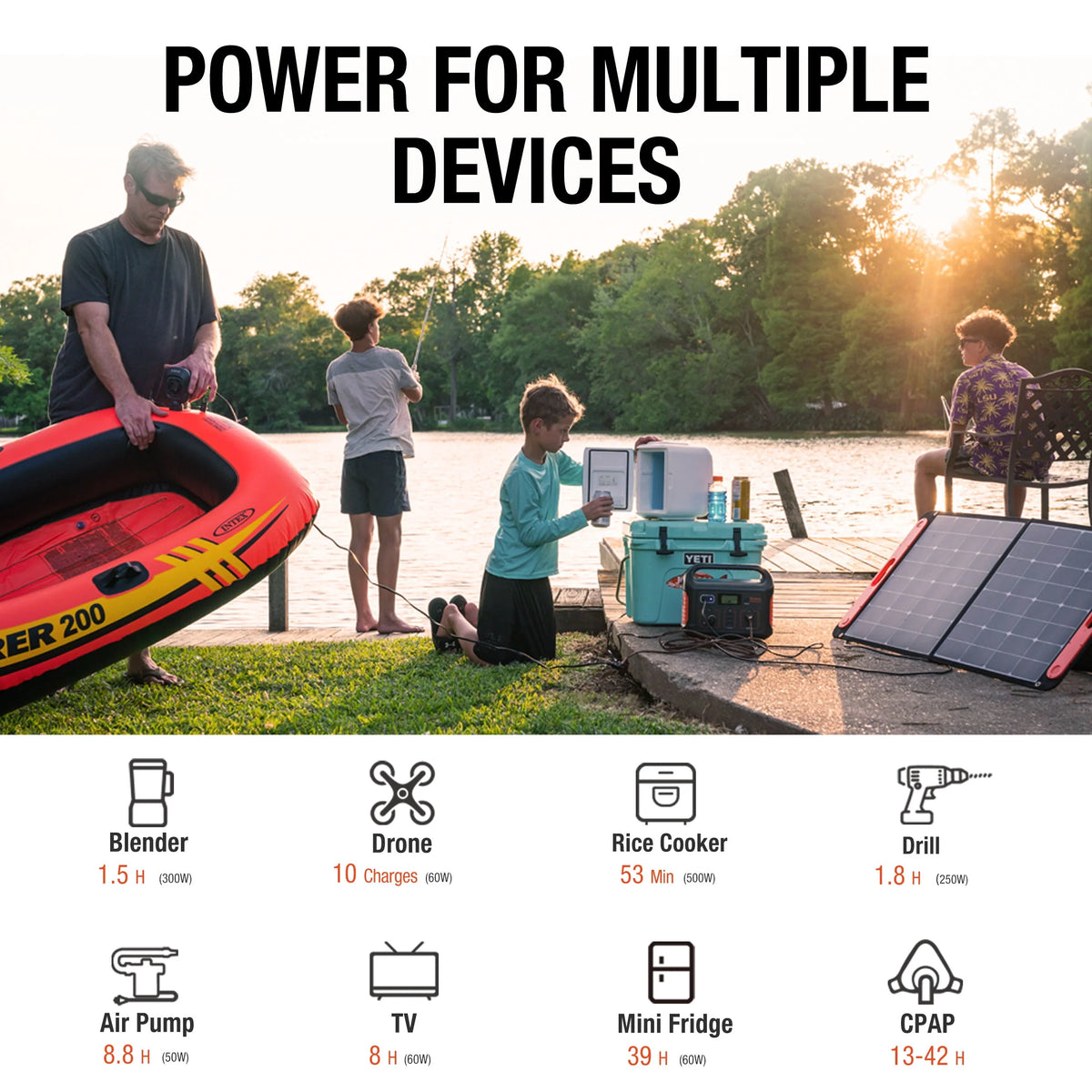 Portable Power Station 500 Watts B755