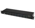 16 Port Rackmount USB to Serial Adapter Hub C204215