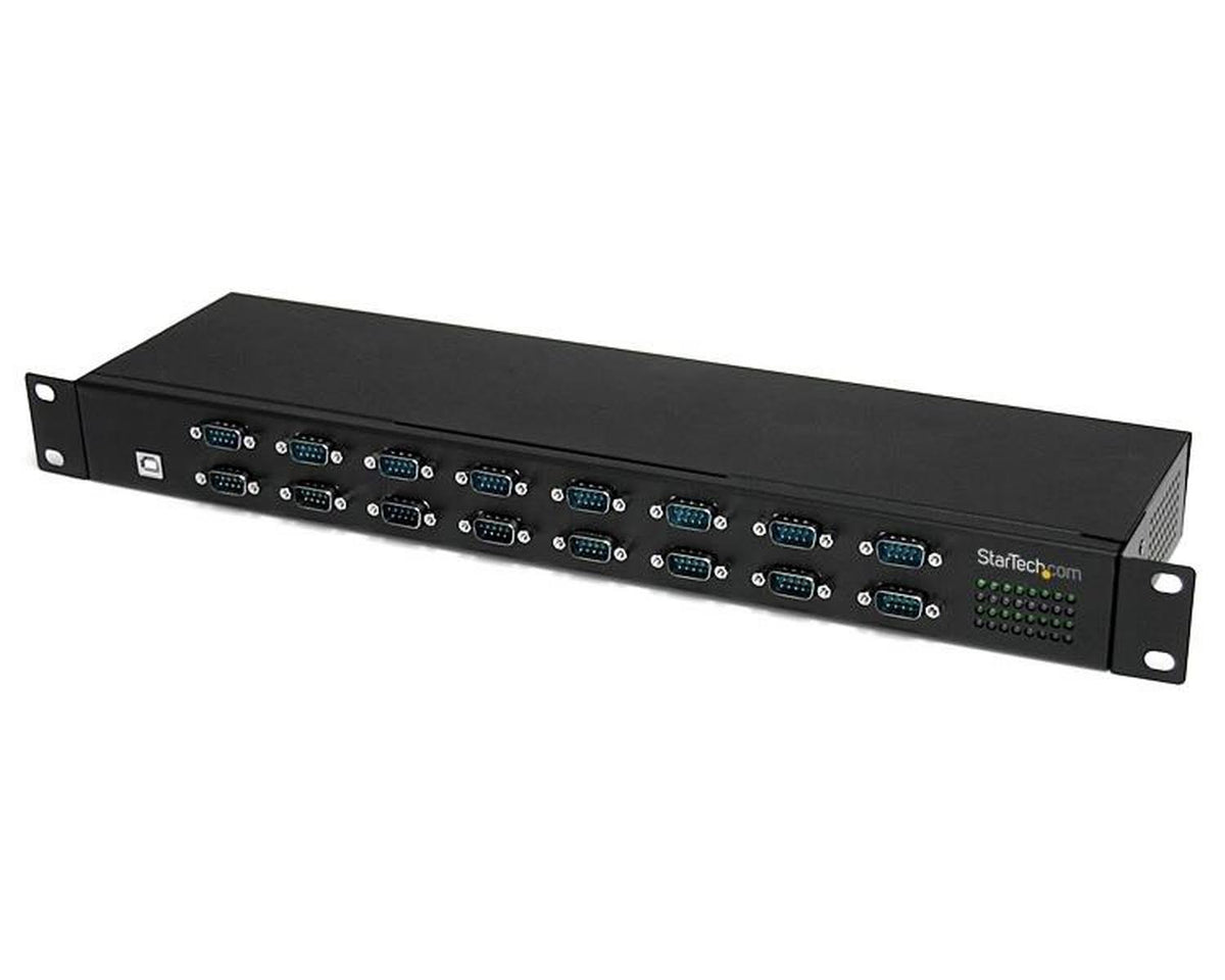 16 Port Rackmount USB to Serial Adapter Hub C204215