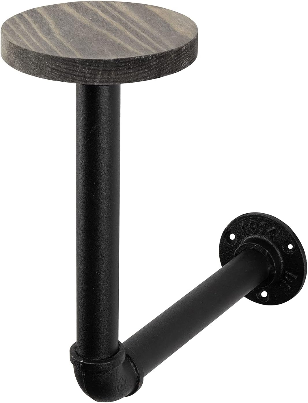 Rustic Brown Wood Hat Rack for Wall Z69504