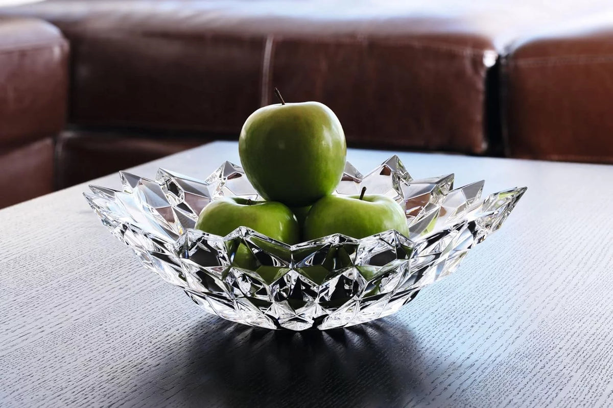 Clear 12.6 Inches Decorative Glass Bowl T9479