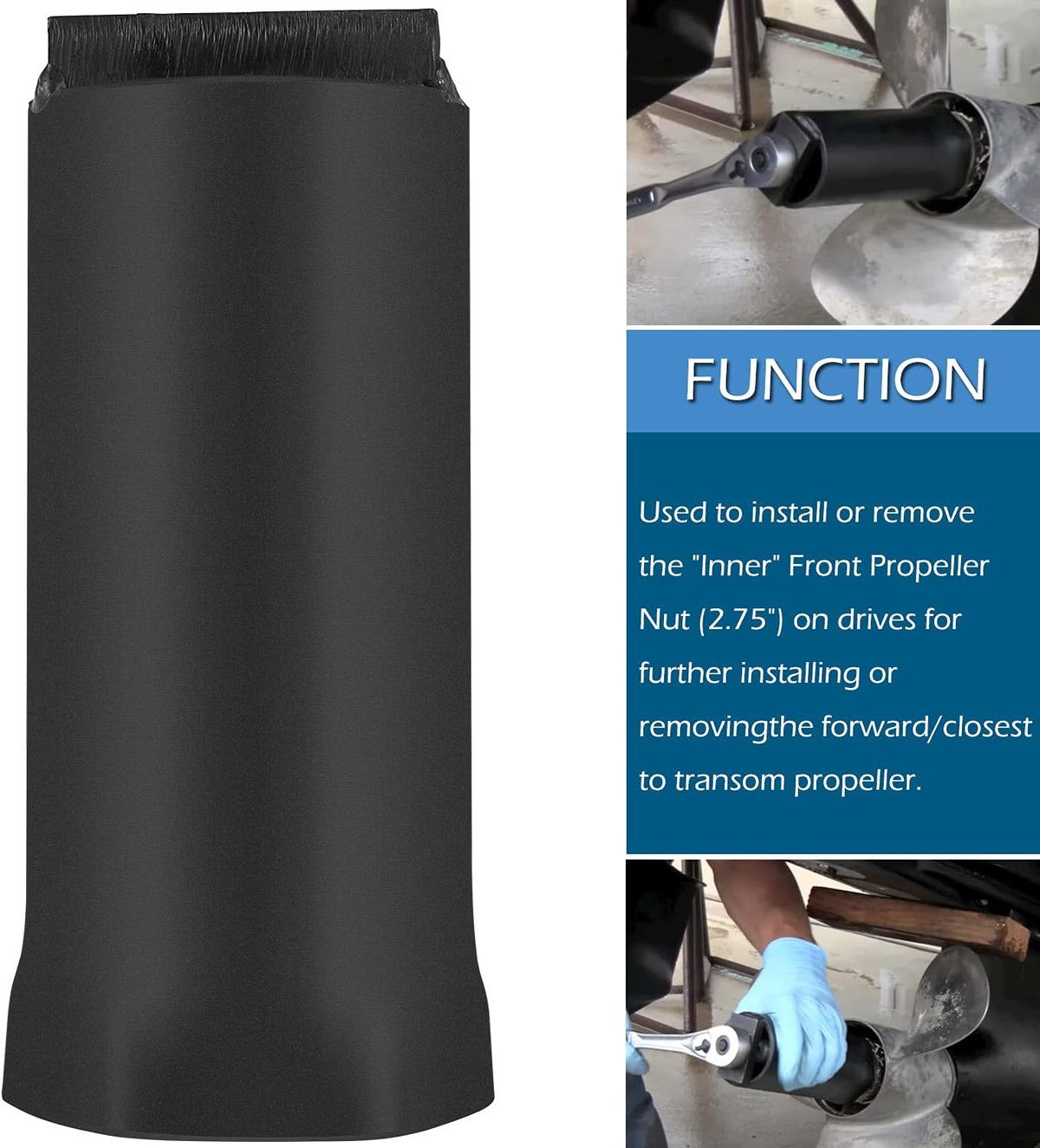 Propeller Nut Socket Wrench Tool & Bearing Carrier Retainer Nuts Tool X15845