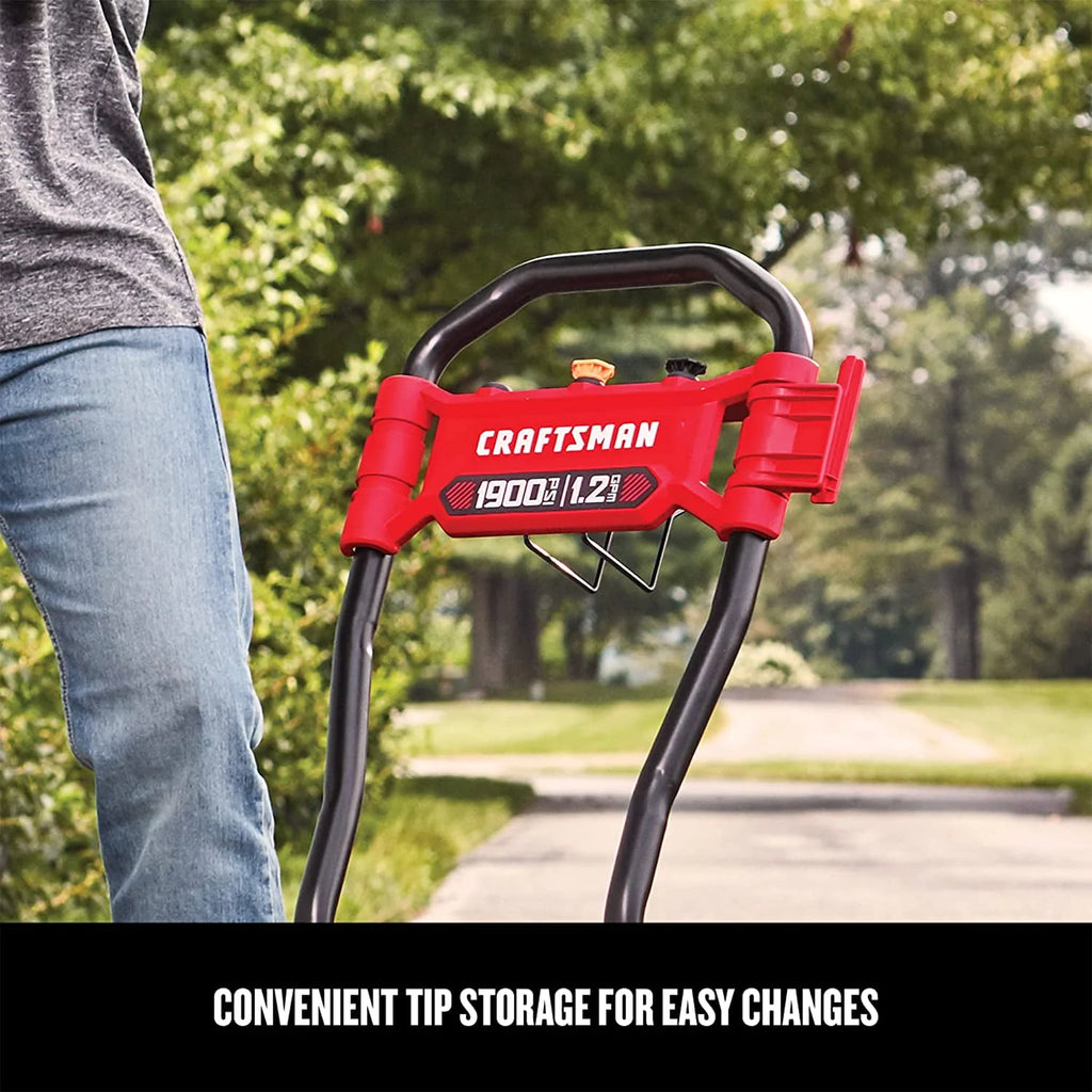 Cold Water 1900 PSI 1.2 GPM Electric Pressure Washer Q960