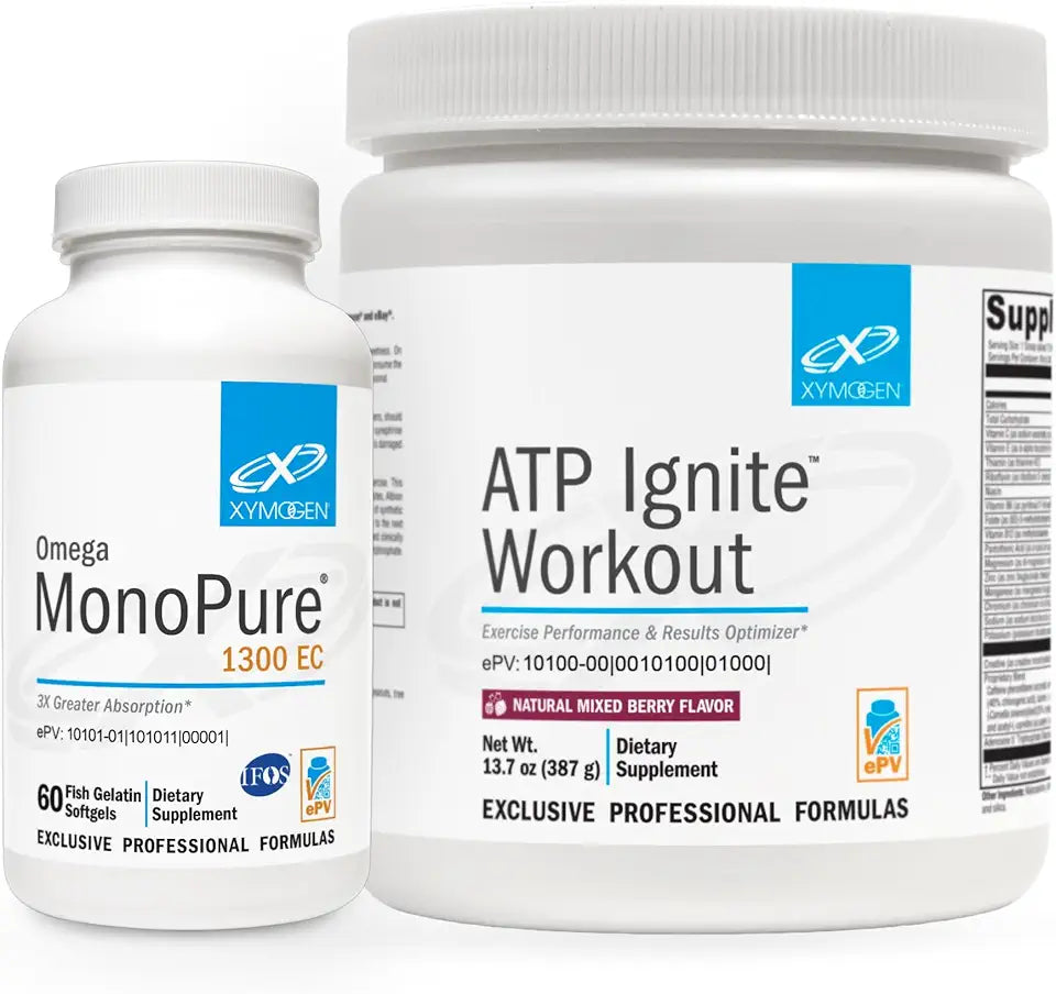 Omega 1300 EC + ATP Workout Powder 2-Product Bundle G25957