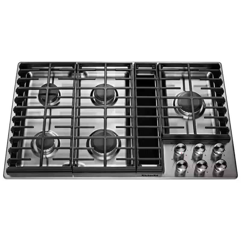 36 in. Gas Downdraft Cooktop with 5 Burners B896215